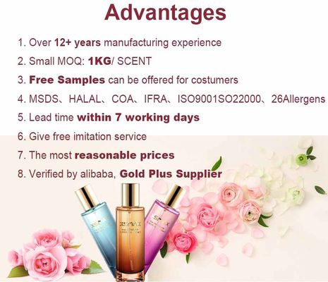 Factory Direct Sale Perfume Bulk Fragrance Oil For Perfume Making