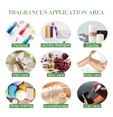 Cherry Blossom Fragrance Concentrated Perfume Oils Custom Fragrance For Shampoo Body Wash Make