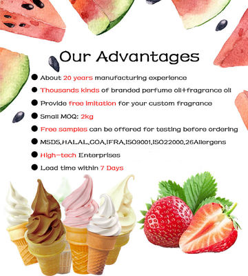 High-Concentration Vanilla Flavor For Ice Cream Making Fruit Essence For Bake Foods